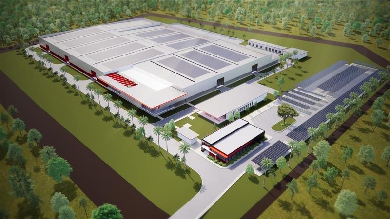 Archetype Thailand accompany with Ducati for a sport motor factory and showrom in Thailand