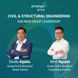 Congratulating Danilo and Minh on the promotions