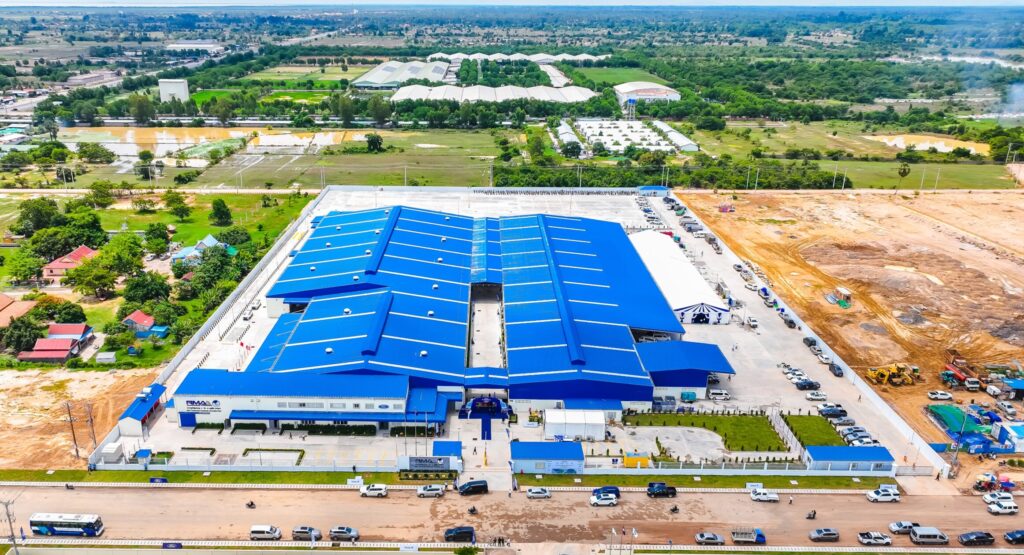 Groundbreaking ceremony of the RMA Warehouse Extension