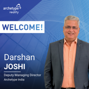Darshan Joshi has joined archetype reality