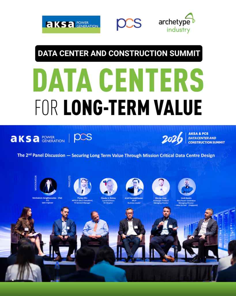 Archetype Thailand at AKSA & PCS Data Center and Construction Summit 2026